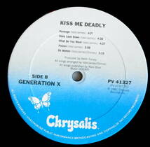 US'81【LP】GEN X - Kiss Me Deadly #BILLY IDOL_画像5