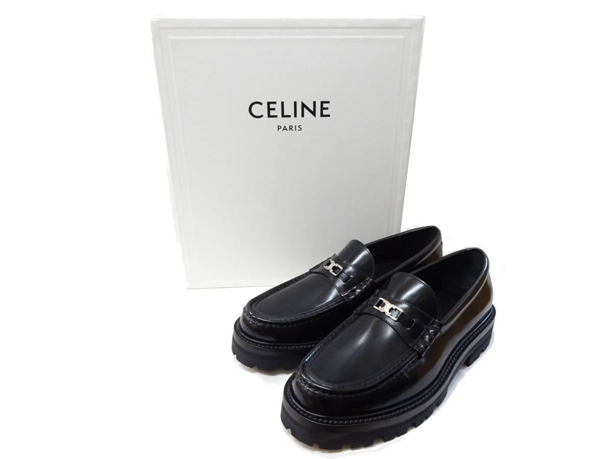 定価の88%OFF 未使用 セリーヌ CELINE ローファー レザー