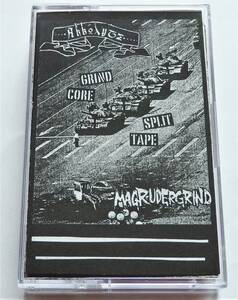 [USgla India core & power va Io Len s/ super rare split tape / all country free shipping ]MAGRUDERGRIND / AKKOLYTE/Split Tape