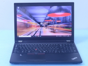 カラーセンサー付 SSD512GB ThinkPad P50 i7 16GB QuadroM1000M IPS カメラ Win10 Lenovo ノートパソコン PC 管理C16