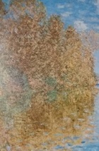 クロード・モネ、【アルジャントゥーユの秋】、希少な額装用画集より、新品額装付、状態良好、送料込み、Claude Monet_画像3