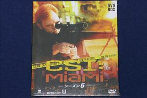 ♪ 【送料無料】未開封/ CSI:マイアミ シーズン5 コンパクト DVD-BOX/科学捜査班のリアリティドラマ ♪