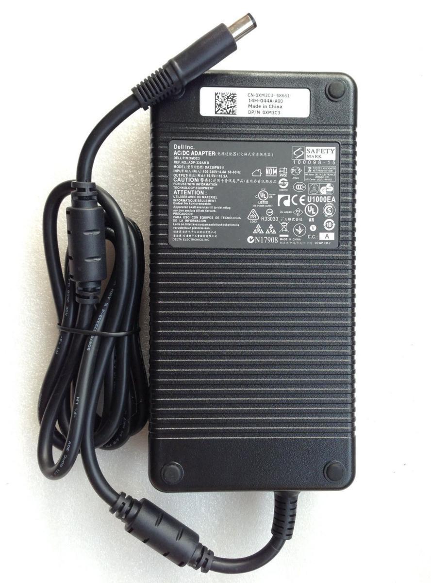 New 210W 19.5V AC Adapter for Dell Alienware P43F002 Gaming Laptop 