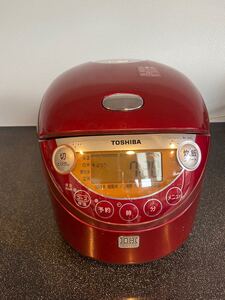 東芝 炊飯器 レッド