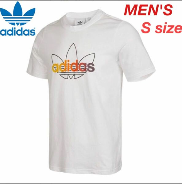 タグ付き未使用品【MEN'S S size】アディダスオリジナルス メンズクルーネックTシャツ 