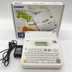 【送料無料】 CASIO カシオ NAME LAND ネームランド ラベルライター KL-F10 お試しテープ付 箱付 美品