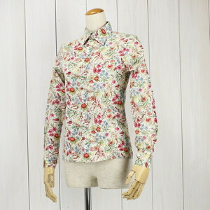 A.P.C. A.P.C. floral print long sleeve shirt long sleeve blouse France made S