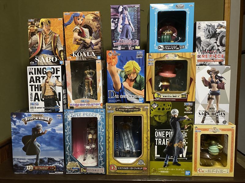 ワンピース】 ヤフオク! - ワンピース フィギュア 15体セット ま