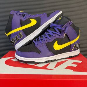 NIKE DUNK HIGH "COURT PURPLE" "LAKERS"