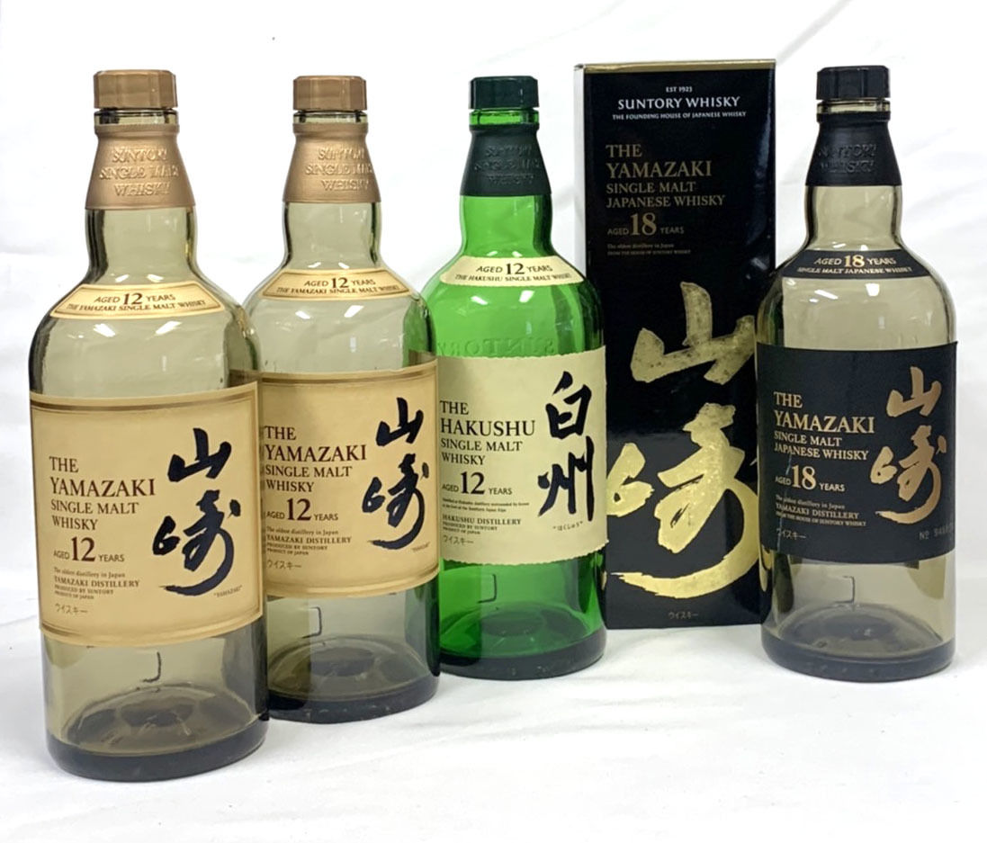 ヤフオク! -「山崎18年 空き瓶」の落札相場・落札価格