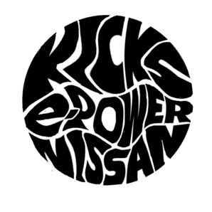 キックスe-POWER丸型カッティングステッカー