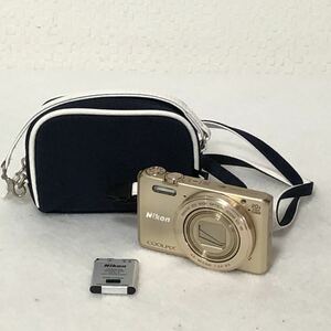 Nikon ニコン COOLPIX S7000 デジタルカメラ コンパクトデジタルカメラ カメラ ゴールド ケース付き
