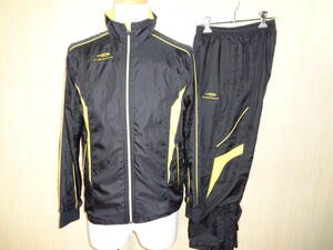 b127*TIGORA Wind брейкер выставить *tigola размер 160 цвет черный спорт одежда iHEAT.. повышение температуры материалы 4E