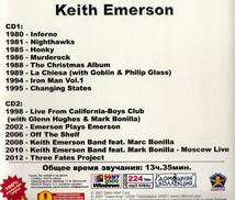 【MP3-CD】 Keith Emerson キース・エマーソン Part-1-2 2CD 14アルバム収録_画像2