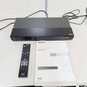 【A5699】　SONY　ソニー　FT-1000　2018年製　ブルーレイレコーダー　取扱説明書　リモコン付き　動作品