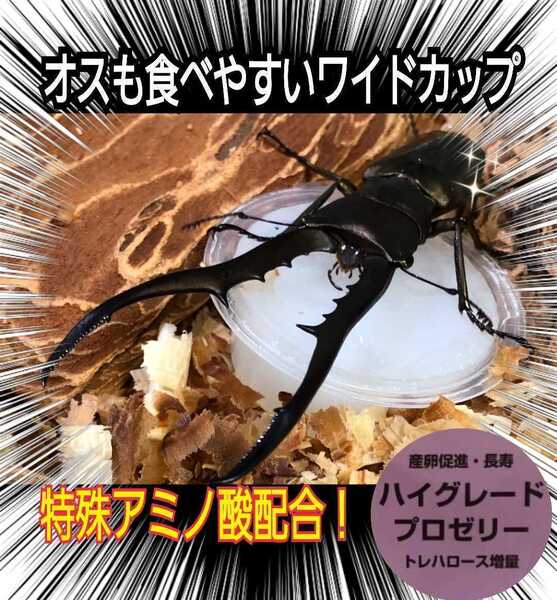 極上ハイグレードプロゼリー【300個】特殊アミノ酸強化配合!産卵促進・長寿・体力増進に抜群☆クワガタの餌、カブトムシの餌 昆虫ゼリー