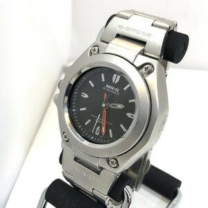 中古 G-SHOCK ジーショック CASIO カシオ 腕時計 MRG-120 MR-G シルバー ブラック アナログ クォーツ RY4221