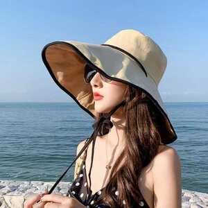 UVカット 帽子 レディース日よけ帽子紫外線対策帽子レディースハット日焼け防止