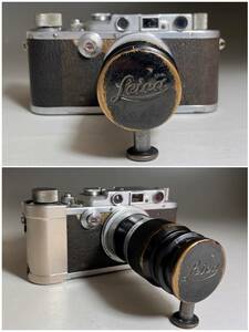 Leica ライカ Camera カメラ Ernst Leitz Wetzlar DRP Elmar f=9 cm 1:4 レンズ　ドイツ製