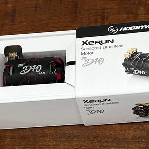 ホビーウイング XeRUN D10 モーター 13.5T レッド