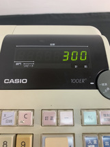 ★CASIO/カシオ 計算機・電子レジスター 100ER★レジ/お店/お会計/動作確認済み★_画像2