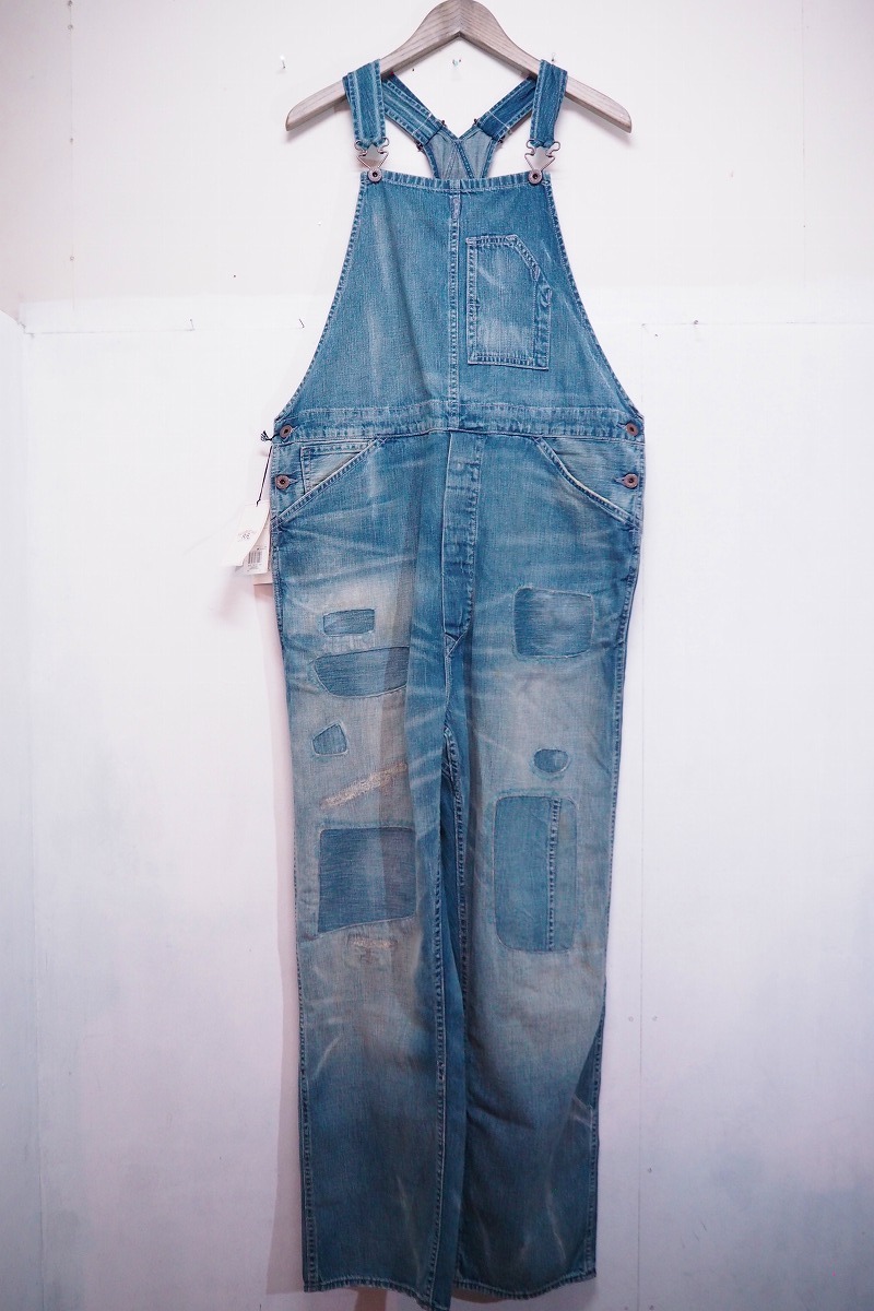 再値下げ Double RL RRL ダブルアールエル カモ オーバーオール パンツ