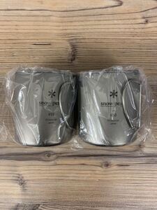 スノーピーク(snow peak) チタンシングルマグ 450 MG-143 2個セット 新品 送料込