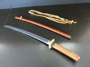 ◆ZC-2821-45 日本刀 模造刀 脇差 長さ約70cm 詳細不明
