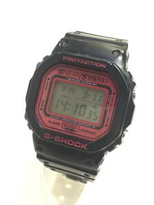 CASIO カシオ G-SHOCK 新世紀エヴァンゲリオン EVANGELION コラボモデル DW-5600VT 腕時計 デジタル NERV TOKYO-3 ネルフ