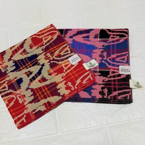 新品◎ダブルガーゼハンカチ◎2枚セット◎ヴィヴィアンウエストウッド◎Vivienne Westwood◎