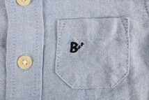 ビーミング バイ ビームス ボタンダウンシャツ 長袖 オックスフォードシャツ 男の子用 80サイズ ライトブルー ベビー 子供服 BEAMS_画像6