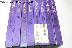  японский традиция *8 шт. / Ikeda Yasaburo другой / рисовое поле средний свет оборудование книга@/. рисовое поле персик .*..... знак /....* талант * bunraku * чай. горячая вода * kabuki * танцы *. приятный * народные обычаи артистический талант 