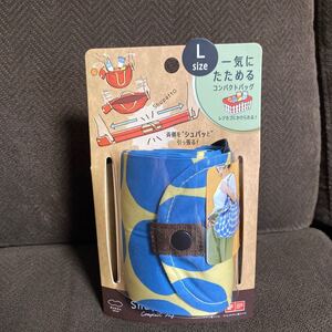 新品未使用 シュパット Lサイズ 水玉 Shupatto エコバッグ レジカゴ