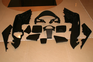 FORZA 250Si フォルツァ MF12 2013～ INNER-14PCS-SET インナーカバー サイドカバー 14点セット 黒 Black 純正品 同梱割引