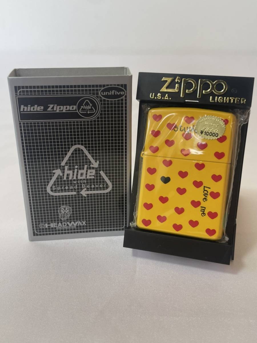 2023年最新】Yahoo!オークション -hide zippo イエローハート(ライター