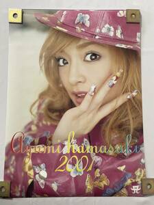  Hamasaki Ayumi [2001 official calendar ] B2 size unused 