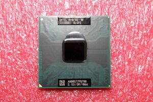 #1040 Intel Core 2 Duo P8700 SLGFE (2.53GHz/ 3M/ PGA478) 保証付 #08