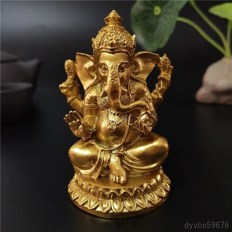 好評 ヒマラヤ水晶◇ガネーシャ像(歓喜天)富と智恵の神◇インド-2 ...
