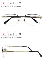 新品 ローデンストック 眼鏡 メガネ 日本製 RODENSTOCK R0362 B チタン バネ蝶番 exclusiv エクスクルーシブ_画像3