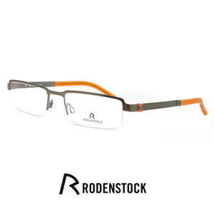 新品 ローデンストック メガネ r4685-d RODEN STOCK 眼鏡 rodenstock ナイロール ハーフリム スクエア