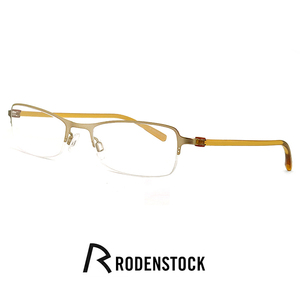 ローデンストック メガネ r4548-b RODEN STOCK 眼鏡 rodenstock ナイロール ハーフリム フレーム スクエア