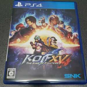 新品同様 PS4 KOF15 早期購入特典コード未使用 THE KING OF FIGHTERS XV
