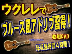  ukulele . blues manner Ad rib .. profit possible ..DVD