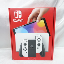 【未使用品】任天堂 NINTENDO SWITCH ニンテンドースイッチ 有機ELモデル HEG-S-KAAAA ホワイト ※保証開始済み 907303233_画像1