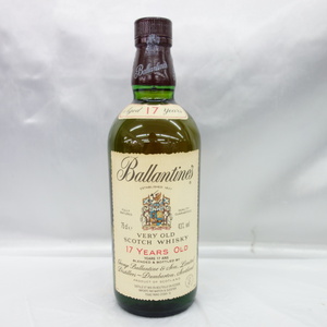 1円～ 【未開栓】Ballantine's バランタイン 17年 ベリーオールド スコッチ ウイスキー 750ml 43％ 11005056