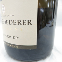 【未開栓】LOUIS ROEDERER ルイ・ロデレール ブリュット・プルミエ シャンパン 750ml 12% 11003250_画像10