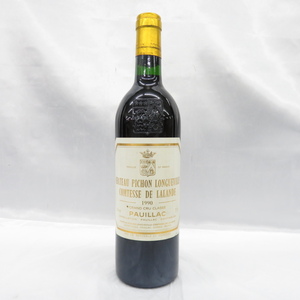 【未開栓】シャトー・ピション・ロングヴィル・コンテス・ド・ラランド 1990 赤 ワイン 750ml 12.5% 11007401
