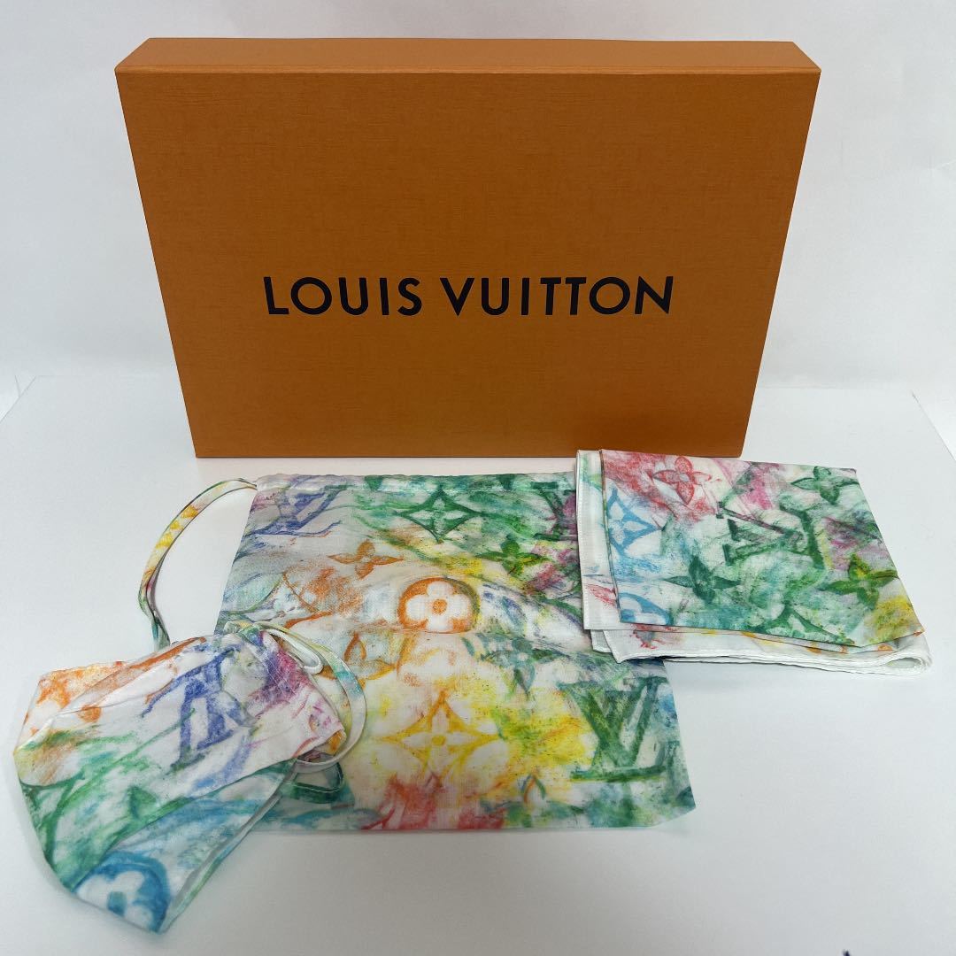 Louis Vuitton ルイヴィトン マスクカバー モノグラム パステル 未使用