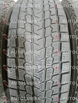 225/65R17 102Q Yokohama iceGUARD G075 中古 スタッドレスタイヤ 4本セット 送料無料 225/65/17 ヨコハマ U853.S_画像4