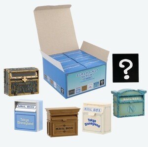 ** ディズニーリゾート メールボックス フィギュア コンプリートボックス / ディズニー ポスト ディズニーランド **